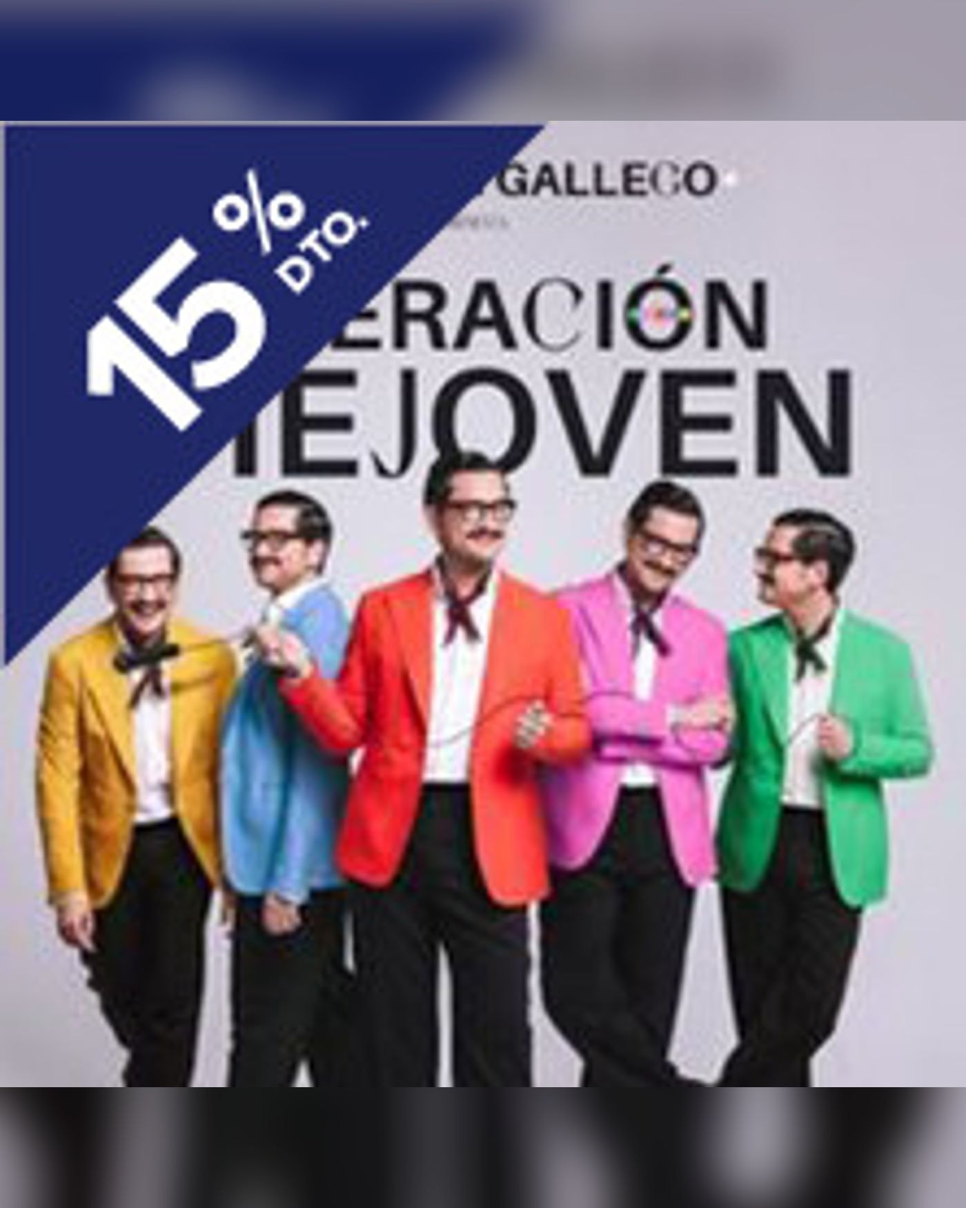 Affiche du spettacolo Operación VIEJOVEN. Sebastián Gallego, Teatro Sofía