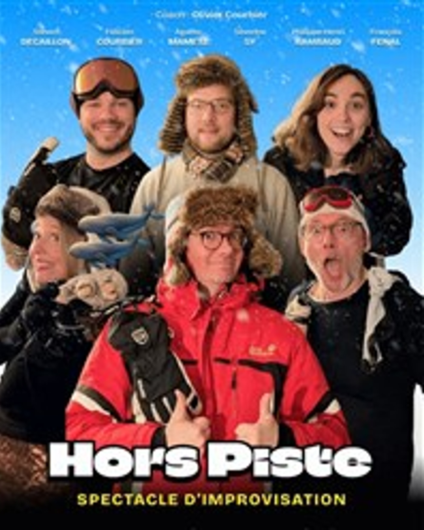 Affiche du spettacolo Hors Piste, Théo Théâtre - Salle Plomberie