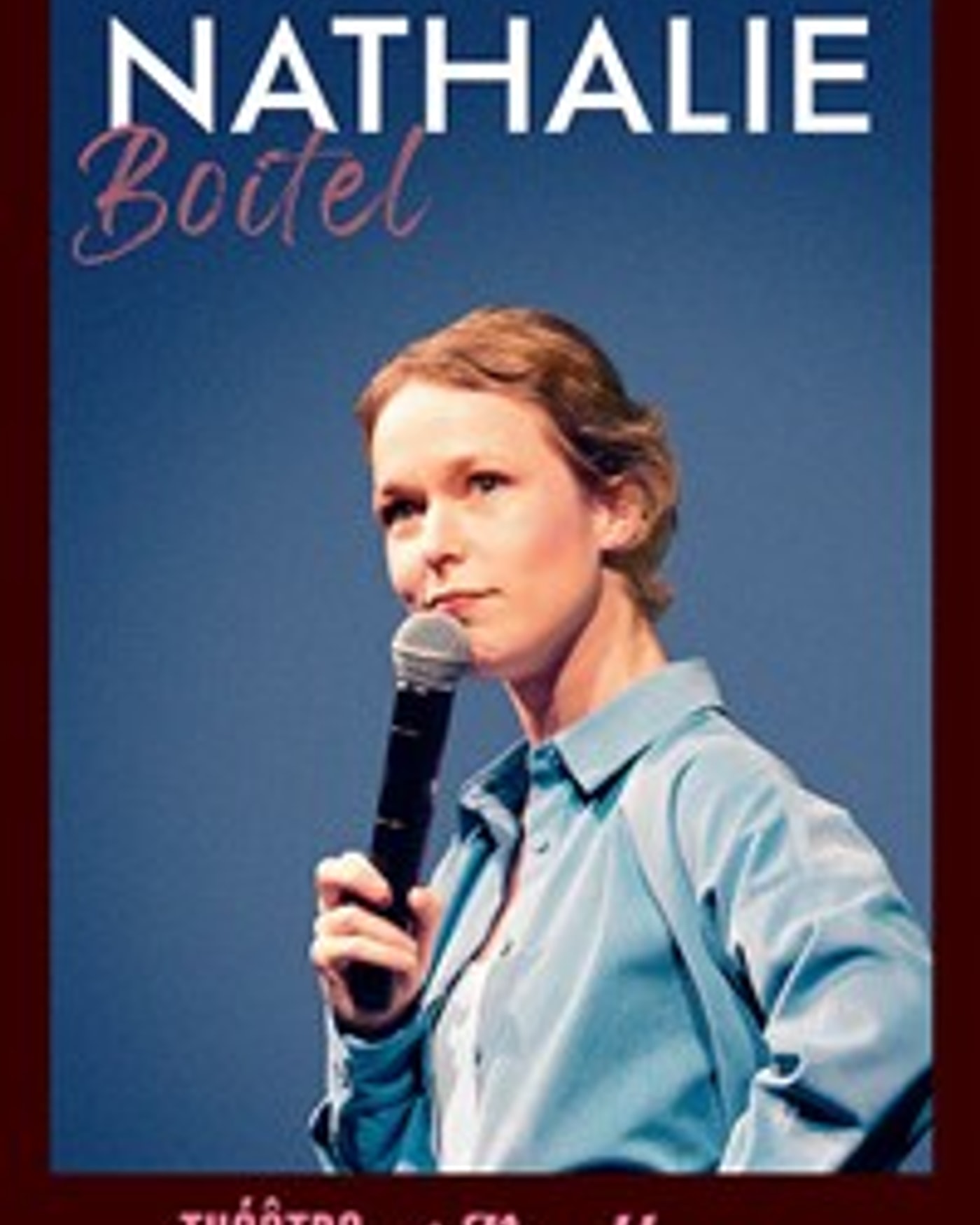 Affiche du spettacolo Nathalie Boitel, Théâtre de Dix Heures