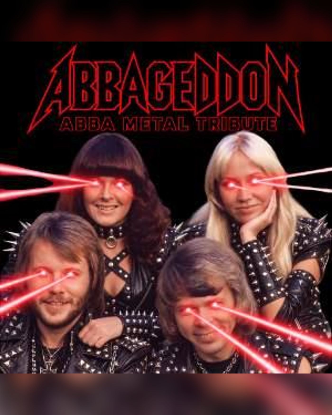 Affiche du concert Abbageddon - Abba Metal Tribute, The Castle and Falcon