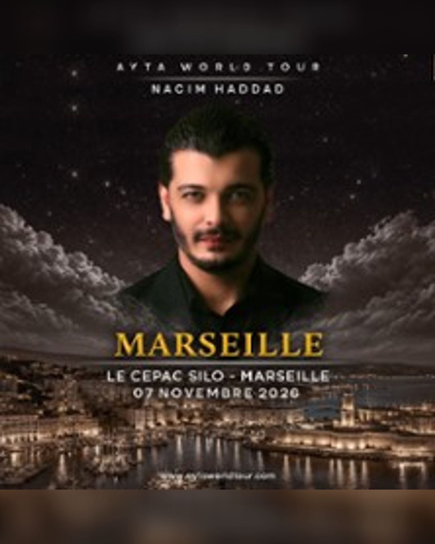 Plakat Nacim Haddad - Ayta World Tour