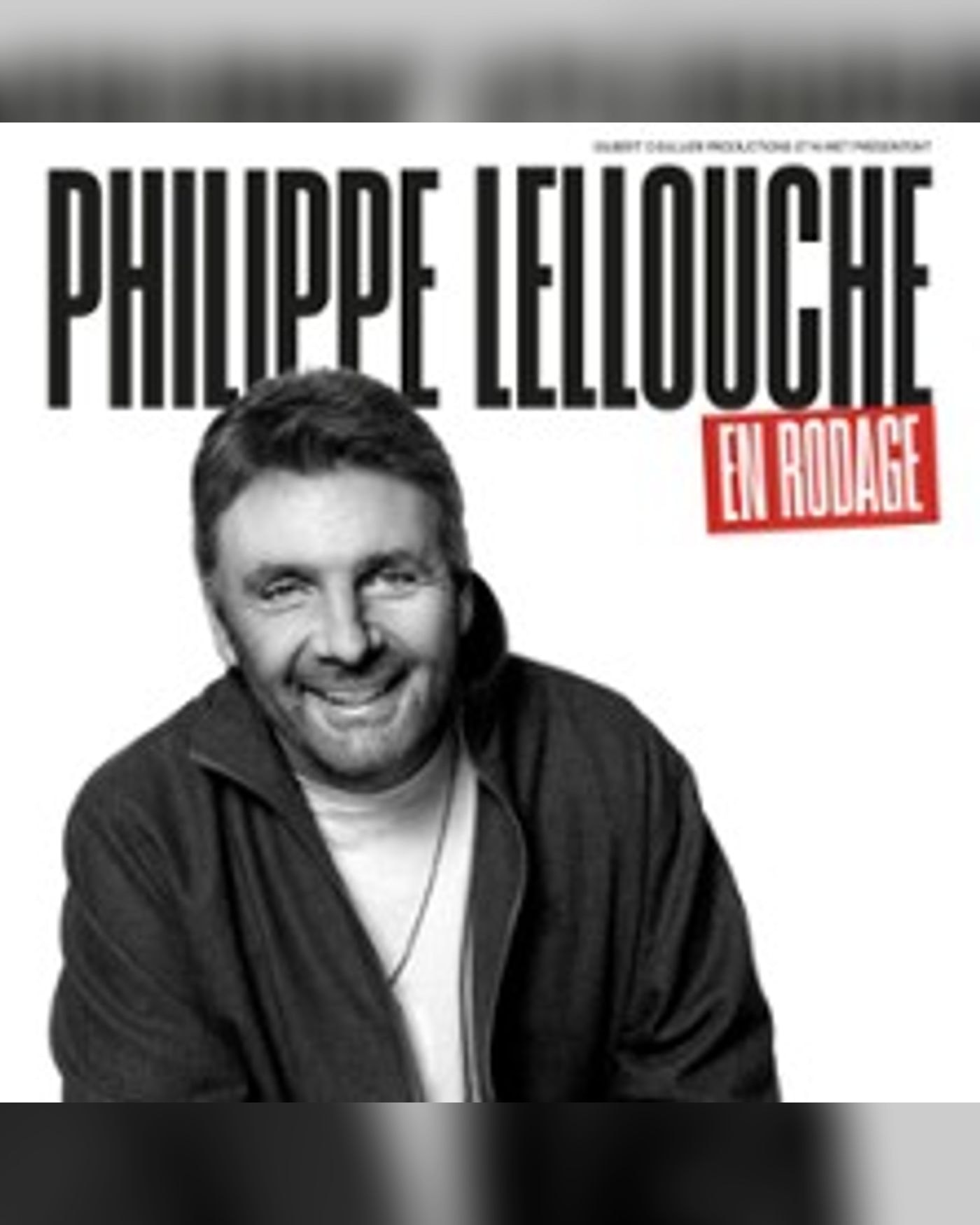 Affiche Philippe Lellouche - En Tournée de Rodage
