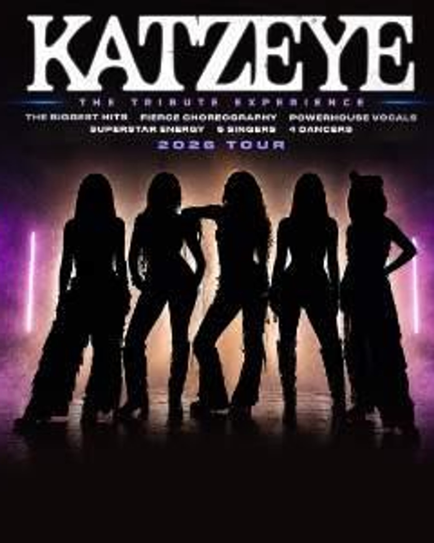 Cartel del concierto Katzeye the Tribute Experience, Portobello Town Hall