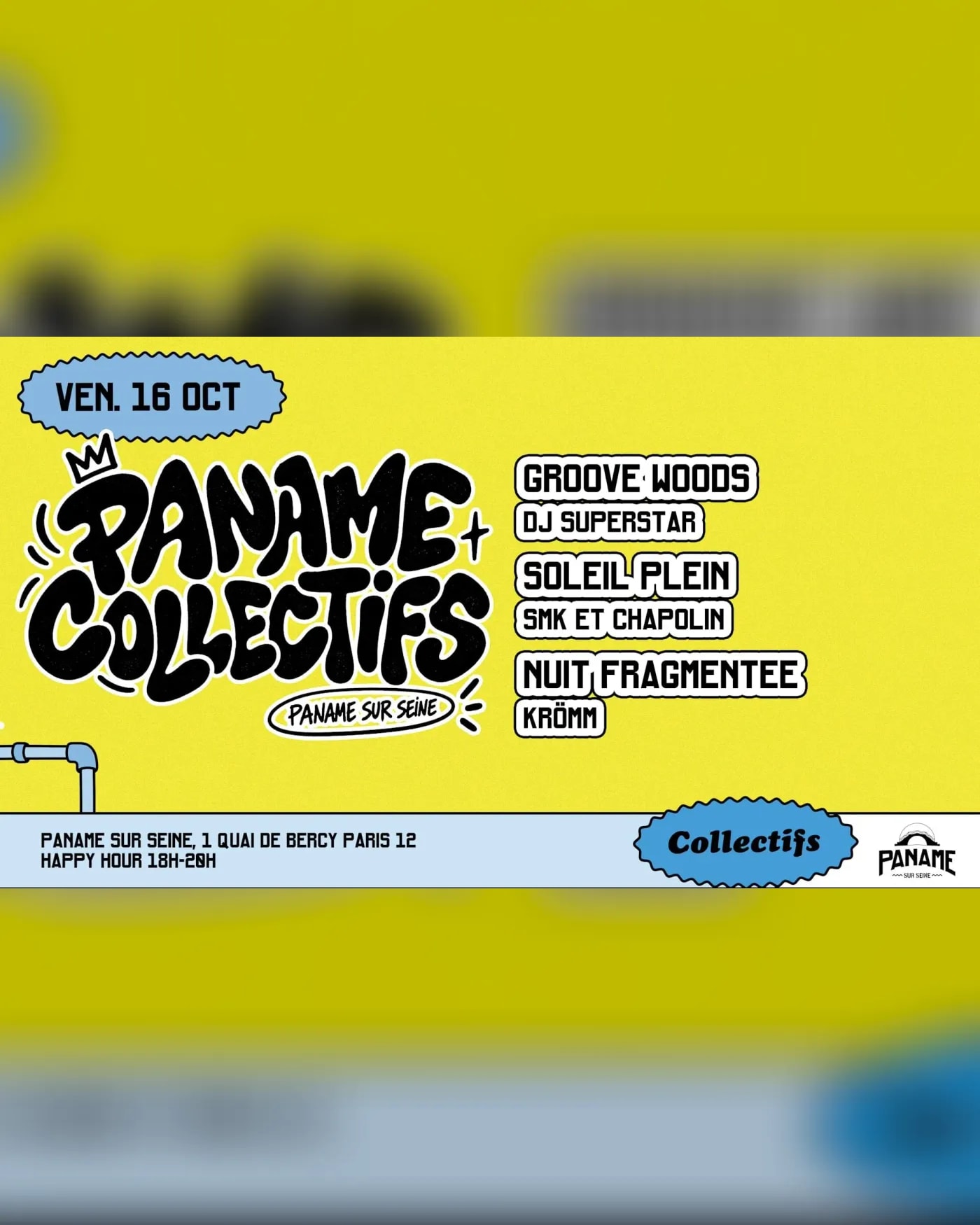 Cartel del concierto Paname Collectifs #2 : All Stars de la saison !, Paname Sur Seine