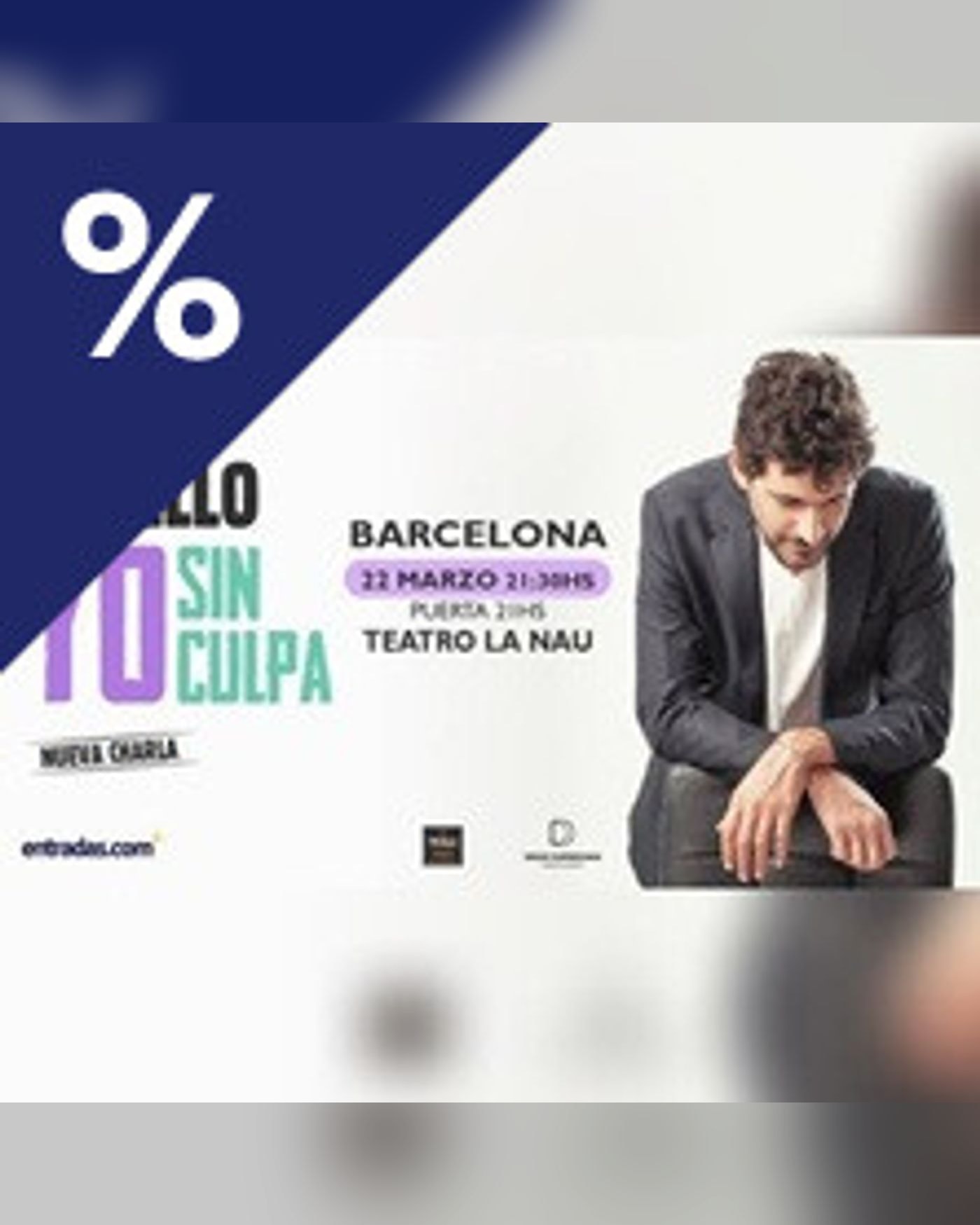 Poster for the show Leo Maiello YO, La Nau