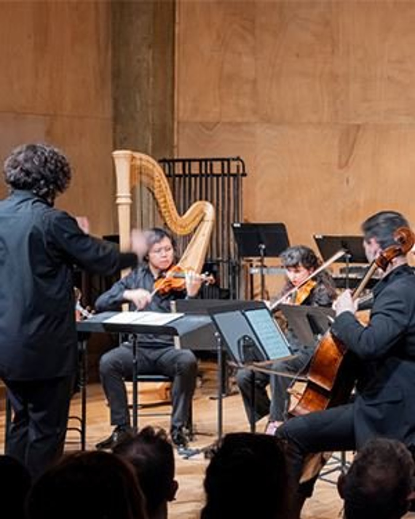 Affiche du concert Ensemble Atmosphères - Boulez, Yazdani, Jolas, Salle Cortot