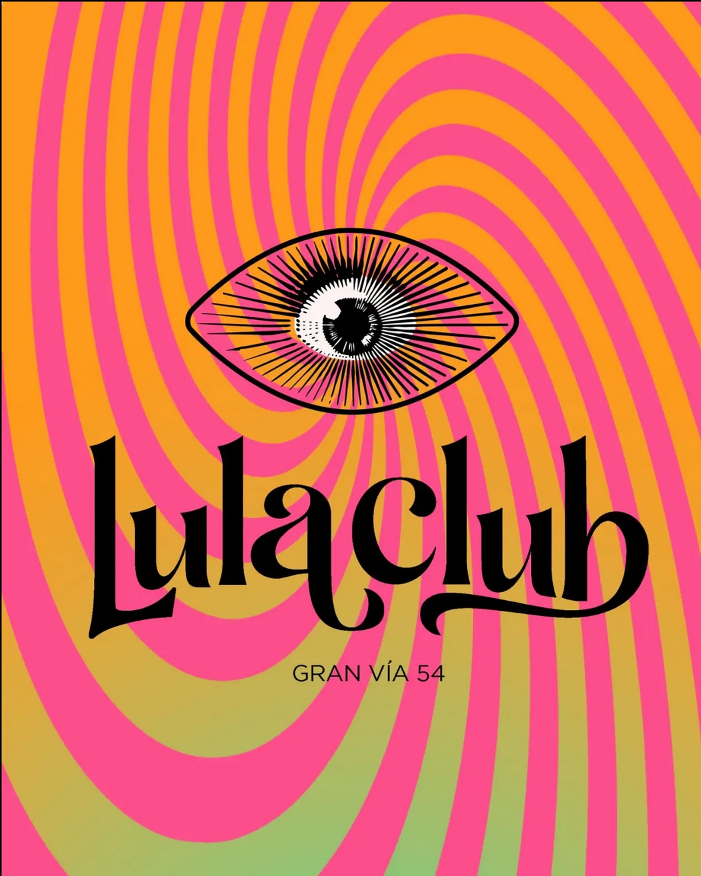 Poster for the concert Friday Night, Lula Club