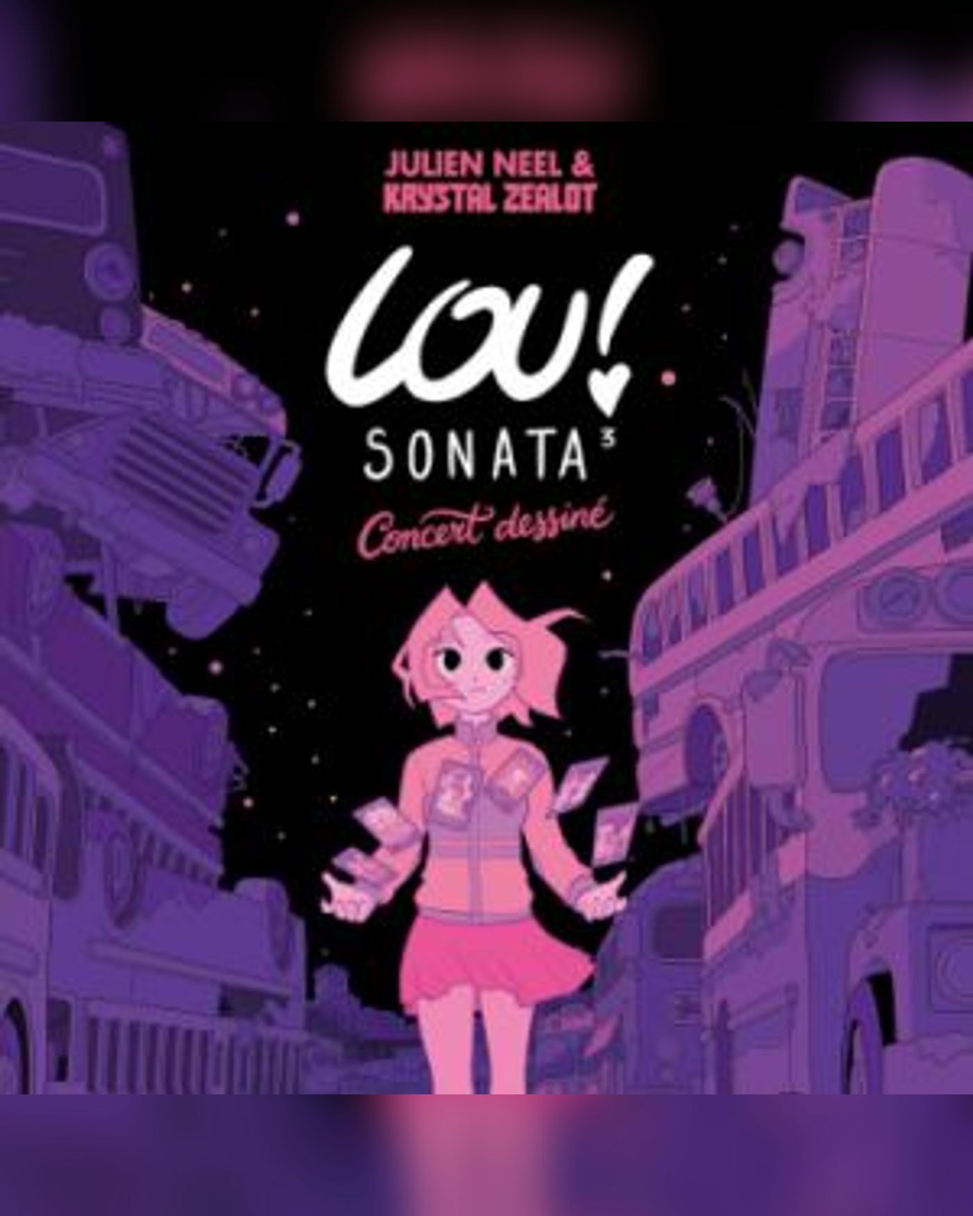 Locandina Lou ! Sonata 3 — Concert Dessiné
