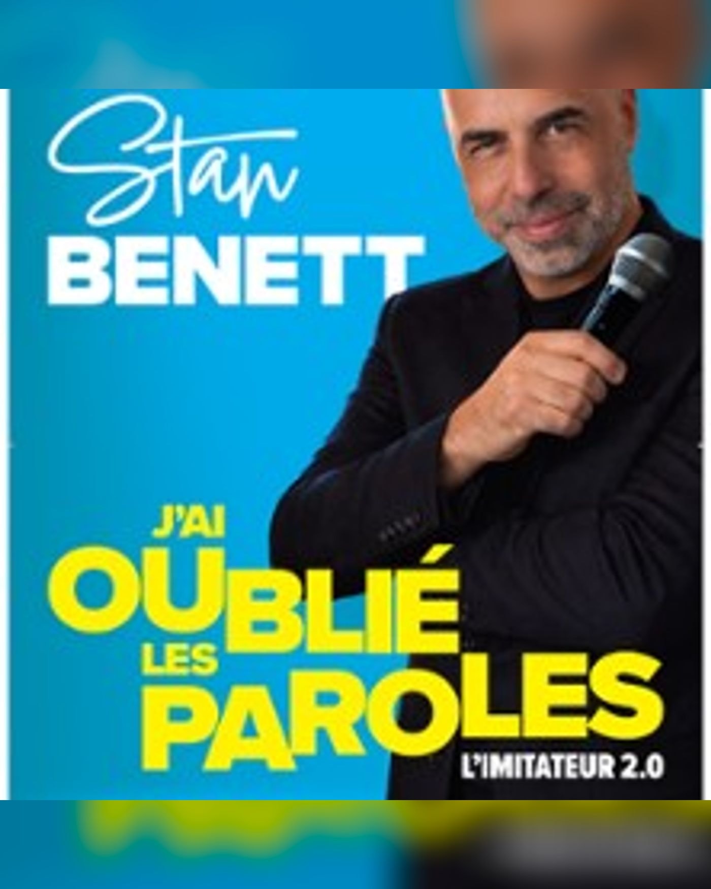 Affiche du spectacle Stan Benett, Théâtre La Fontaine d'Argent