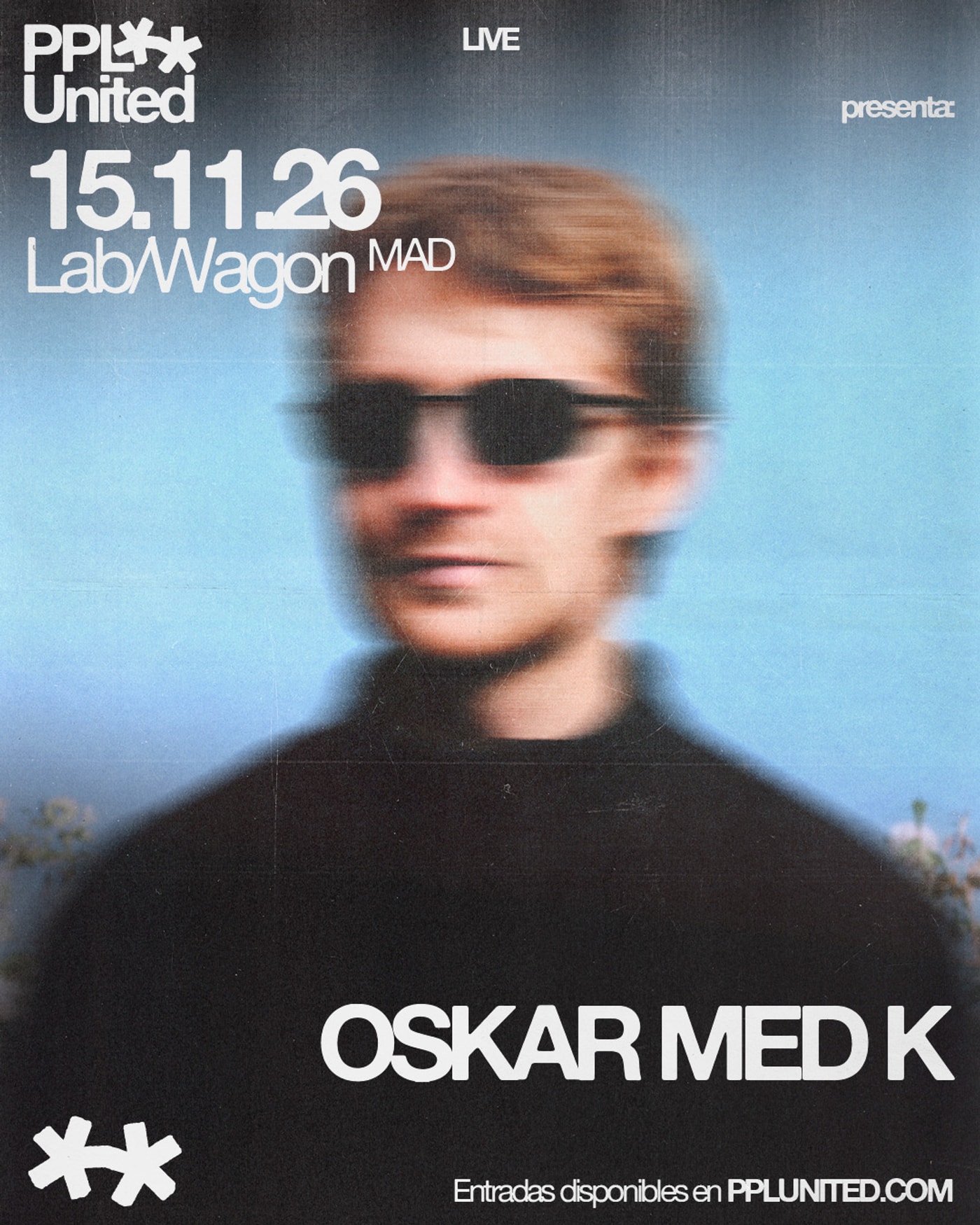 Cartel del concierto oskar med k, Wagon