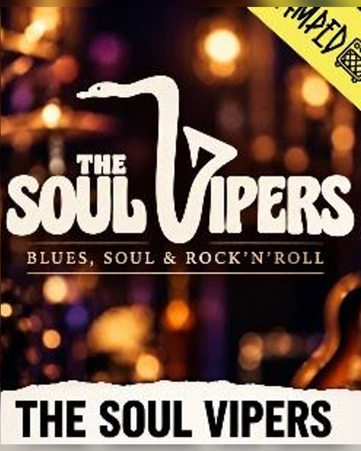 Cartel del concierto The Soul Vipers, Amped