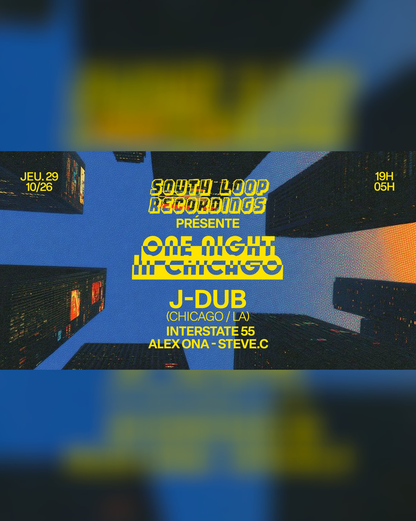 Affiche du Konzert One Night In Chicago, Panic Room