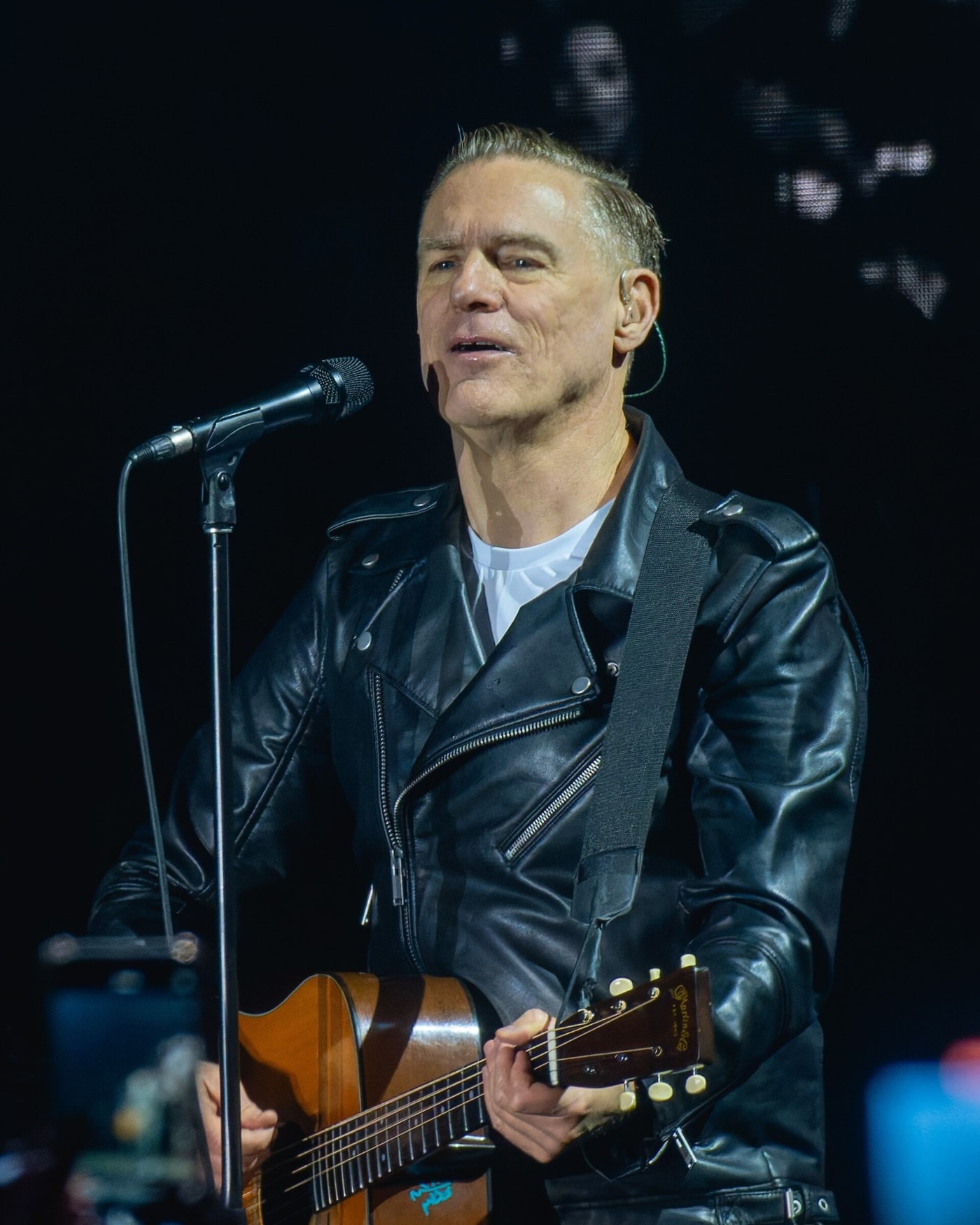 Cartel del concierto Bryan Adams, Palau Sant Jordi