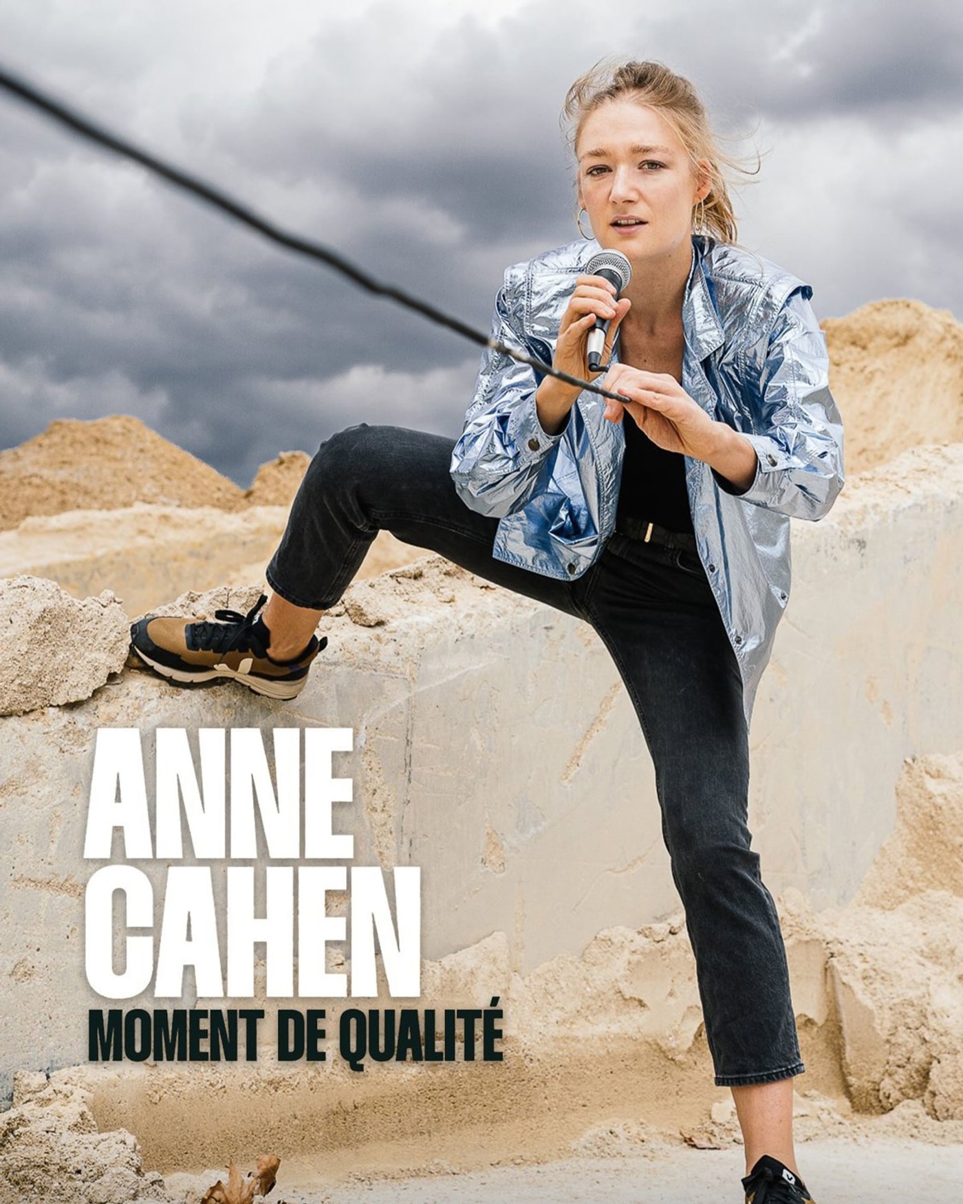 Cartel de Anne Cahen - Moment de Qualité - Gira