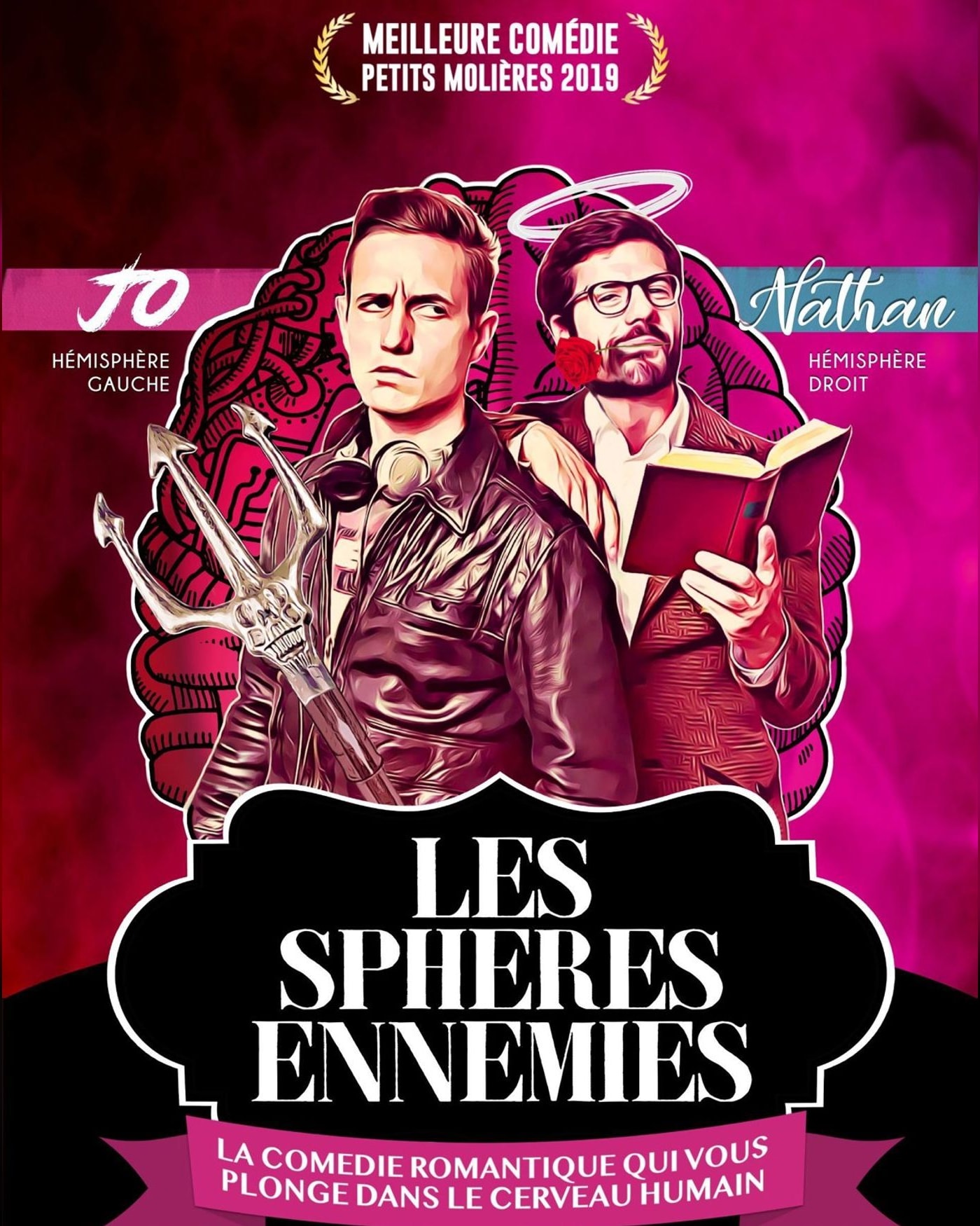 Cartel del espectáculo Les Sphères Ennemies, Le Montorgueil - Scène des Halles